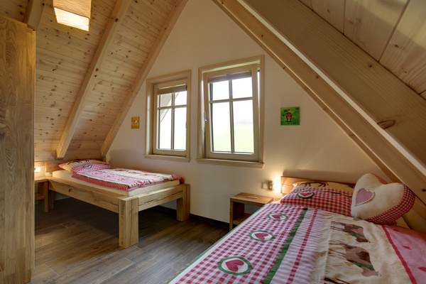 Schlafzimmer im "Schwalbennest"