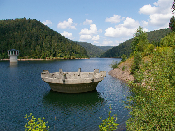 Trinkwassertalsperre "Kleine Kinzig" Bildnachweis:  Stadt-Information Alpirsbach