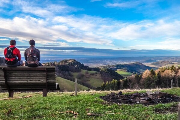 Glottertal im Sptherbst - Auf dem Streckereck Fhrental Bildnachweis: Foto Sebastian Thiesen, Tourist-Info Glottertal