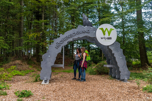 Wolfssteig Bildnachweis:  Tourist-Information Hchenschwand, Fotograf Klaus Hansen